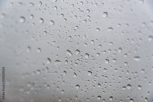 Rainy day - behind car window