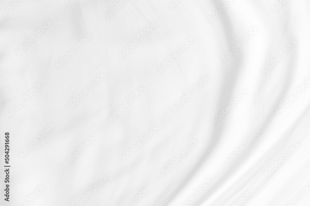 Obraz premium Abstract White Grey Fabric texture for beautiful soft blur pattern background.