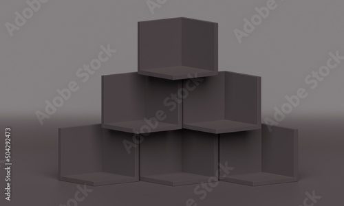 Copy space 3D 3DCG illustration background