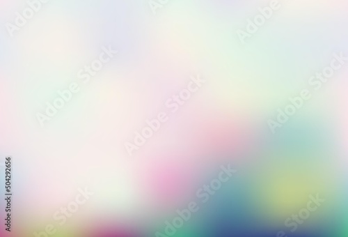 Light Silver, Gray vector blurred shine abstract template.