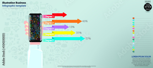 technology contact communicate  - think creativity design modern  Idea and concept vector illustration.