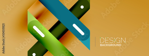 Background overlapping lines. Dynamic lines abstract wallpaper. Straight lines composition vector illustration for wallpaper banner background or landing page