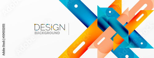 Background overlapping lines. Dynamic lines abstract wallpaper. Straight lines composition vector illustration for wallpaper banner background or landing page