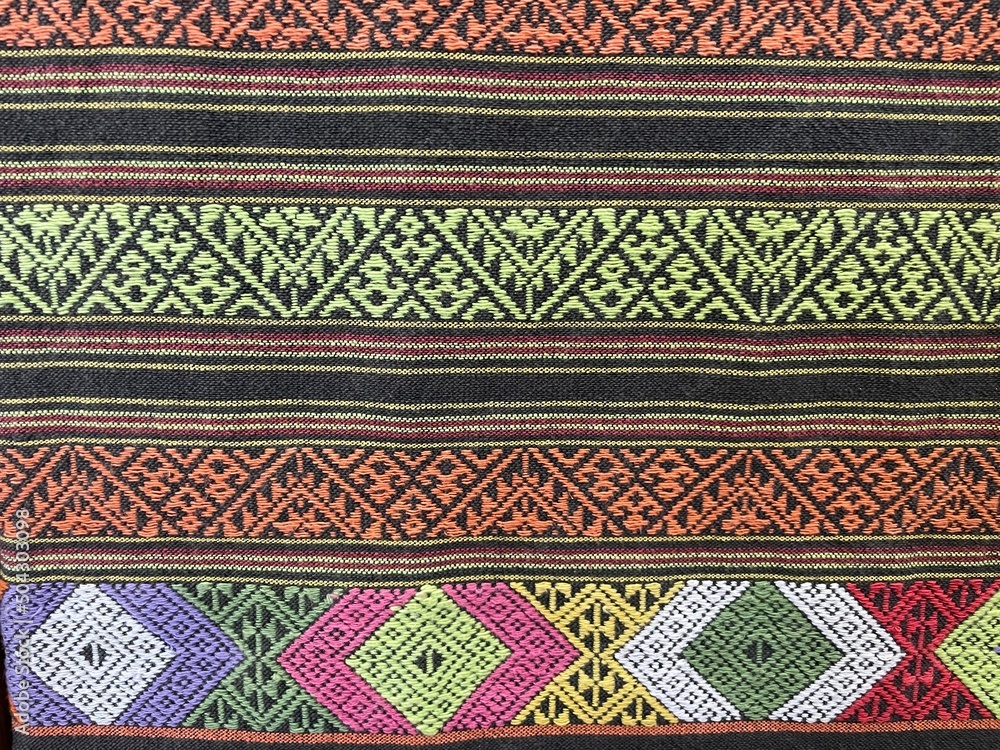 sarong pattern design Thai arts and culture sarong pattern design Thai arts and culture
