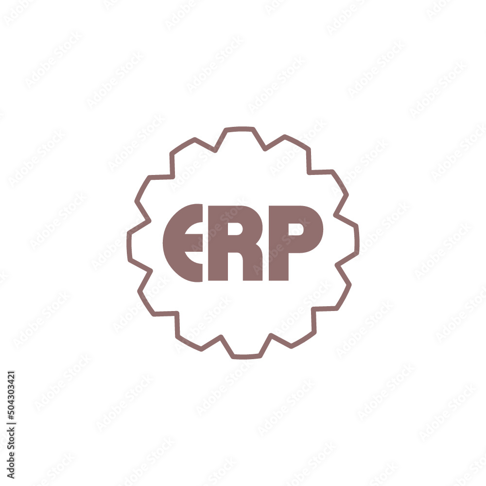 ERP Enterprise Resource Planning Icon ERP Enterprise Resource Planning Icon