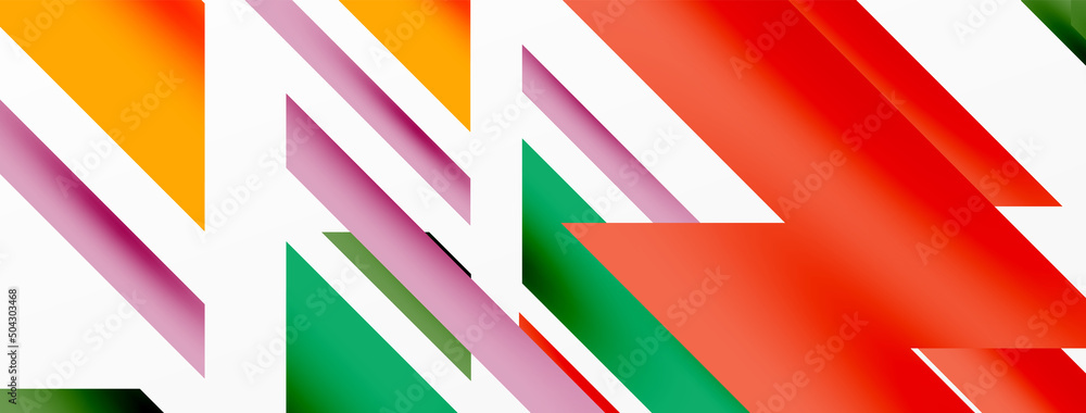 Dynamic lines background. Wallpaper for concept of AI technology, blockchain, communication, 5G, science, business and technology
