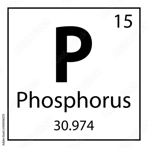 Phosphorus. A chemical element of the periodic table.