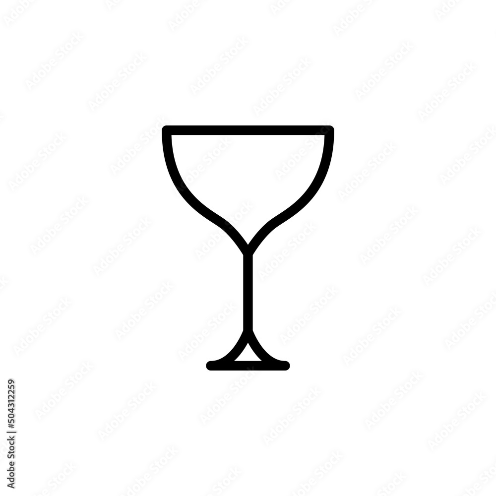 Mug Icon Vector Isolated on White Artboard Mug Icon Vector Isolated on White Artboard