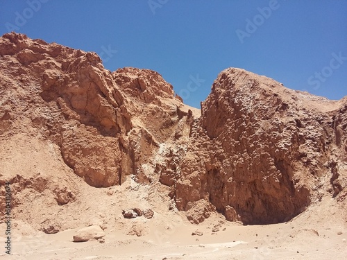 Valle de la Muerte (Death Valley) or Mars Valley, near San Pedro de Atacama town in Atacama Desert, Chile