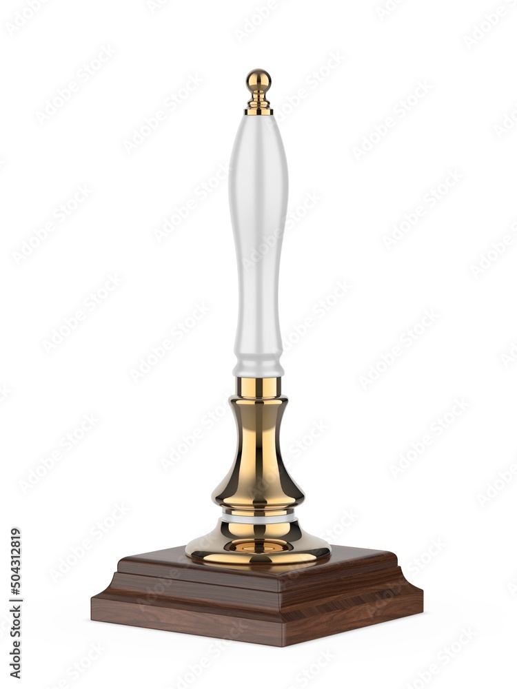 Blank Beer Pump template, 3d render illustration. Blank Beer Pump template, 3d render illustration.
