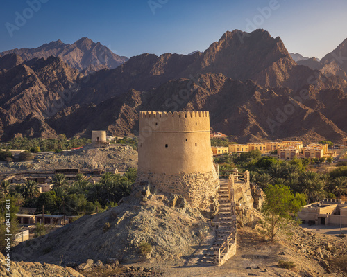 Photography View to heritage village in Hatta