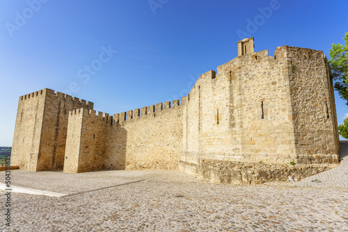 Islamic origin fortification built since 13th-century at the top of Elvas old Town close to Spanish-Portuguese border photo