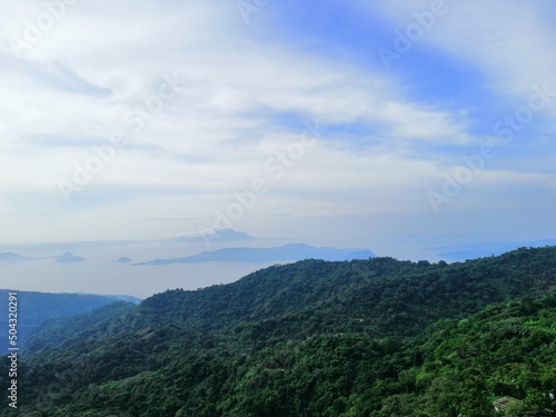 Vacation at tagaytay with overlooking sky