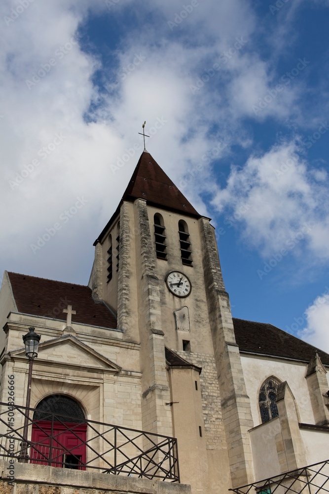 Fototapeta premium the charonne church in paris