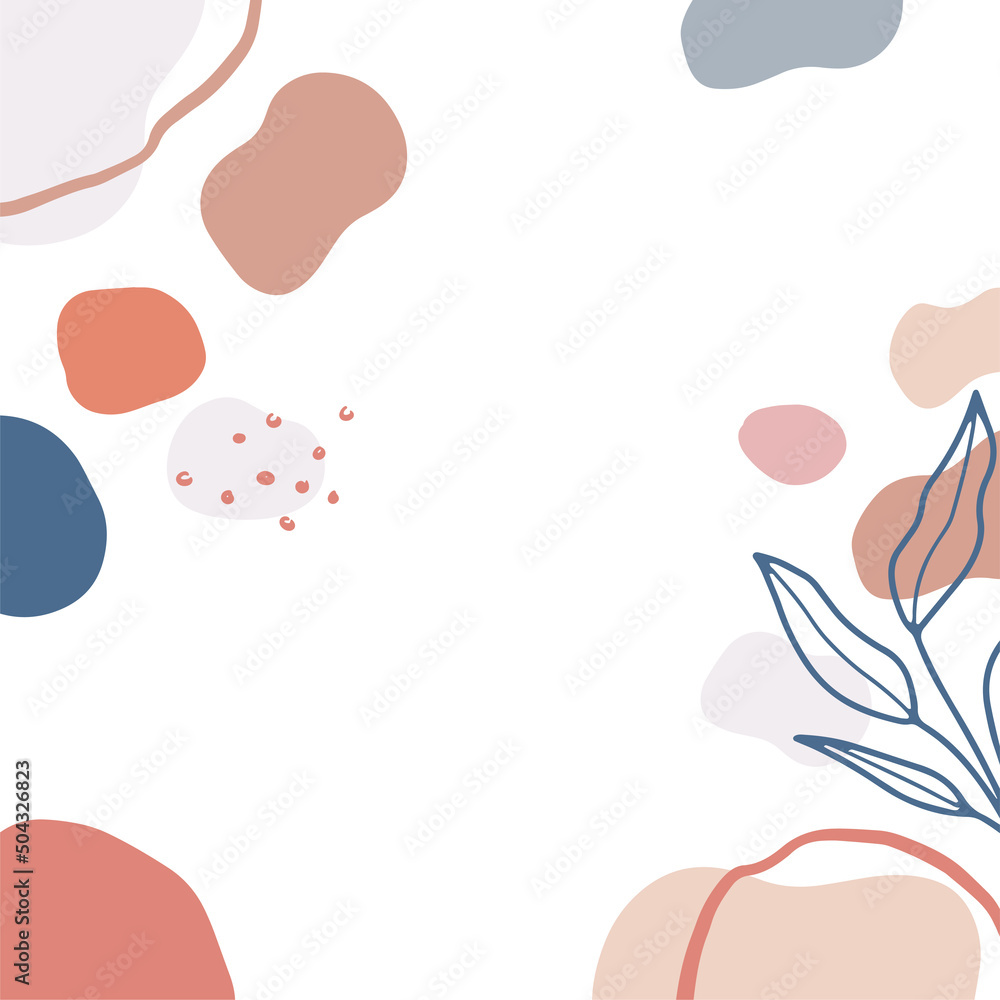 Creative hard paint cover design backgrounds vector. Minimal trendy style organic shapes pattern with copy space for text design for invitation, Party card,Social Highlight Covers and stories page Creative hard paint cover design backgrounds vector. Minimal trendy style organic shapes pattern with copy space for text design for invitation, Party card,Social Highlight Covers and stories page