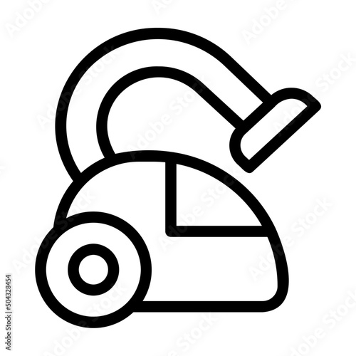 vacuum cleaner line icon