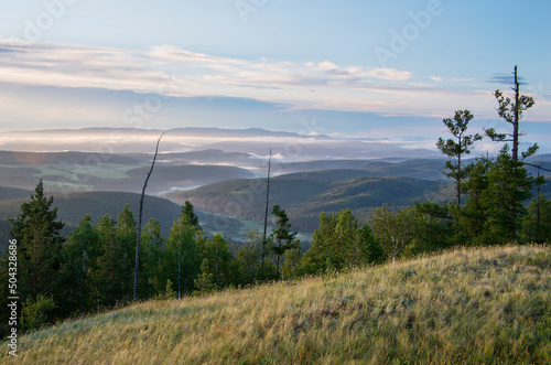 Southern Urals, Ural Mountains in summer.