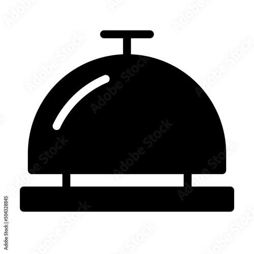 bell glyph icon