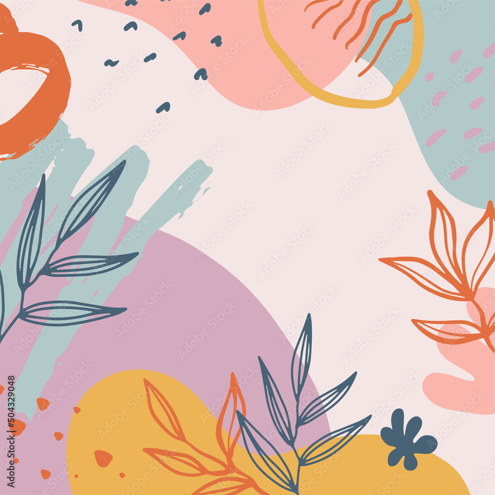 Trendy geometric forms, textures, strokes, abstract and floral decor elements. Vector design templates for wedding invitation and frames, social media stories wallpaper, luxury stationery Trendy geometric forms, textures, strokes, abstract and floral decor elements. Vector design templates for wedding invitation and frames, social media stories wallpaper, luxury stationery