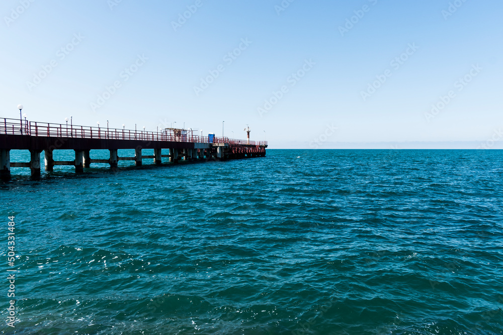 pier in the sea