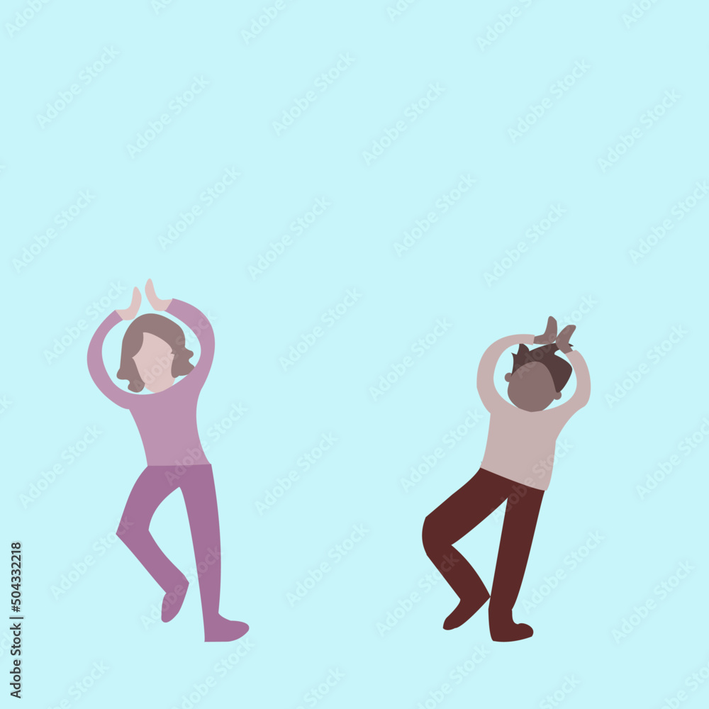 illustration of yoga illustration of yoga