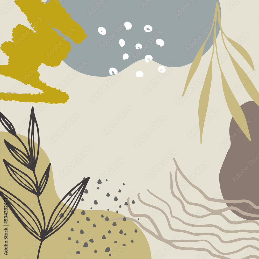 Social media stories and post creative vector set. Background template with copy space for text and images design by abstract colored shapes, line arts , tropical warm color of the earth tone. Social media stories and post creative vector set. Background template with copy space for text and images design by abstract colored shapes, line arts , tropical warm color of the earth tone.