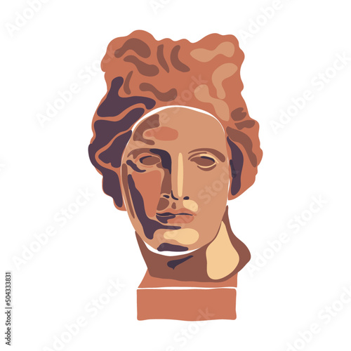 Antique Greek heads