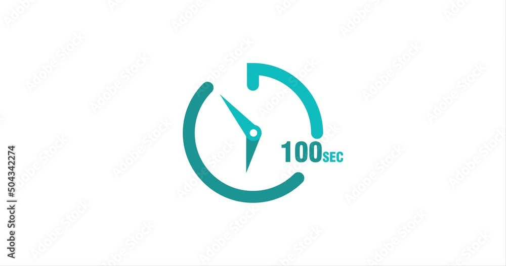 100 seconds timer clocks modern animation design 100 seconds timer clocks modern animation design