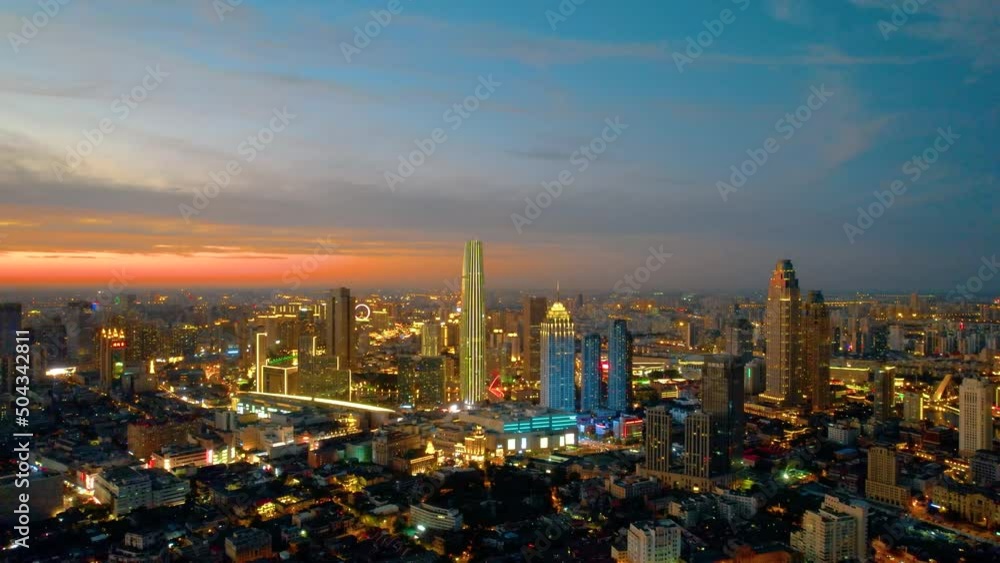 sunset over the city sunset over the city
