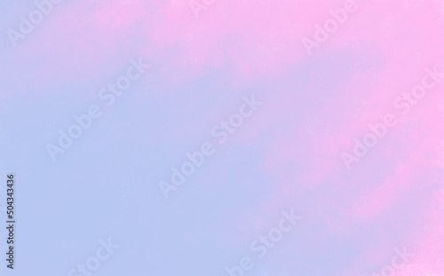 pink and blue gradient. Abstract watercolor background