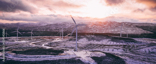 SSE Griffin Onshore Wind Farm, Scotland photo