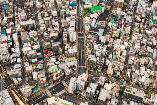空から見た大都会東京 © Tokiya  Shun