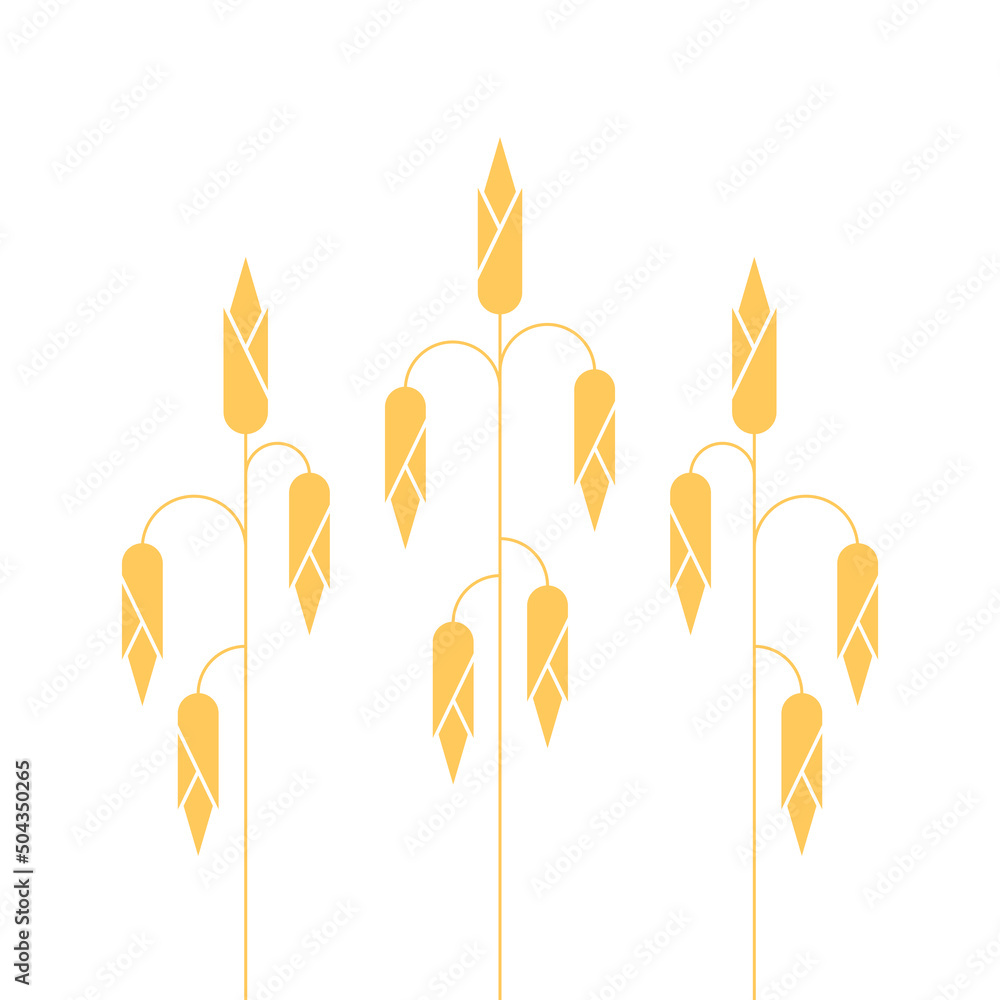 Corn icon. Corn doodle pattern wallpaper. Corn on white background. Corn icon. Corn doodle pattern wallpaper. Corn on white background.