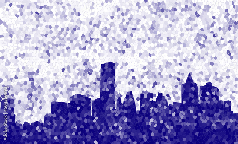 Fototapeta premium Miasto.