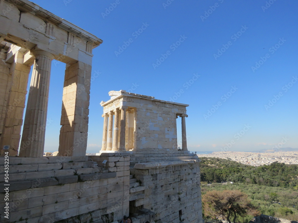 Templo de Atenea Niké. Acrópolis. Atenas. Grecia