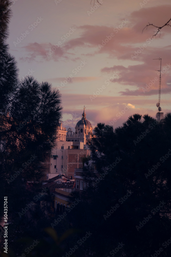 sunset in the city sunset in the city