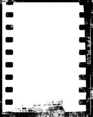 film frame with a transparent background