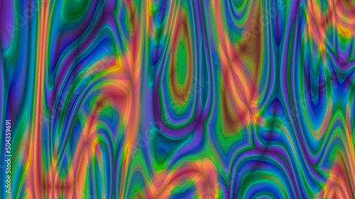 Abstract multicolored liquid blurred background.