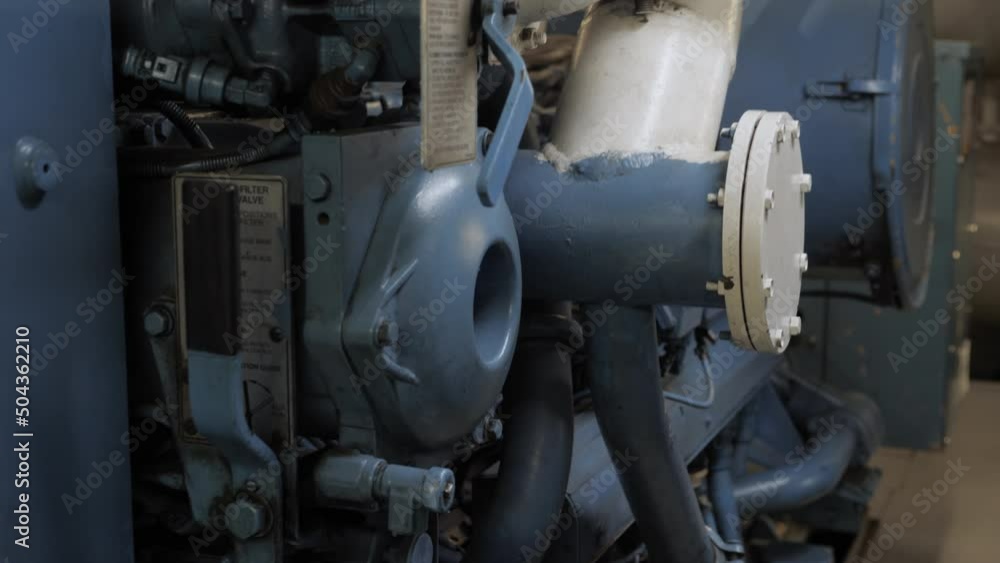 Huge vibration near diesel generator Huge vibration near diesel generator