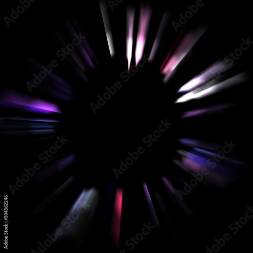 Cool background of vivid and vibrant light flares. Colorful glossy lights display with burst effect. Sparkling multicolored background.