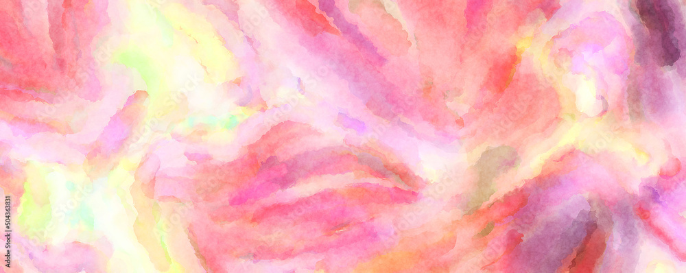 Modern brush strokes painting. Soft color painted illustration of soothing composition for poster, wall art, banner, card, book cover or packaging. Watercolor abstract painting with pastel colors. Modern brush strokes painting. Soft color painted illustration of soothing composition for poster, wall art, banner, card, book cover or packaging. Watercolor abstract painting with pastel colors.