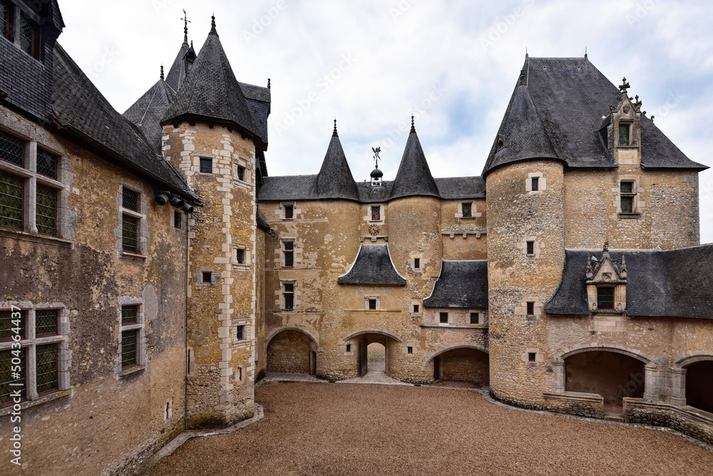 Frankreich - Fougères-sur-Bièvre - Château de Fougères-sur-Bièvre