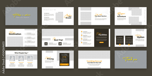 Holidays Minimalist Presentation Template