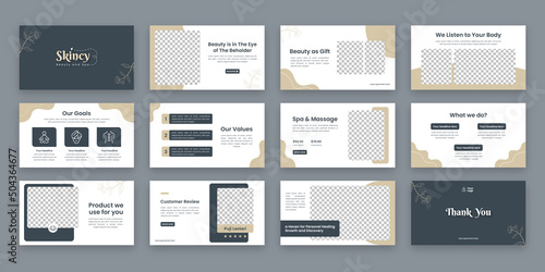Spa and Therapy Presentation Template