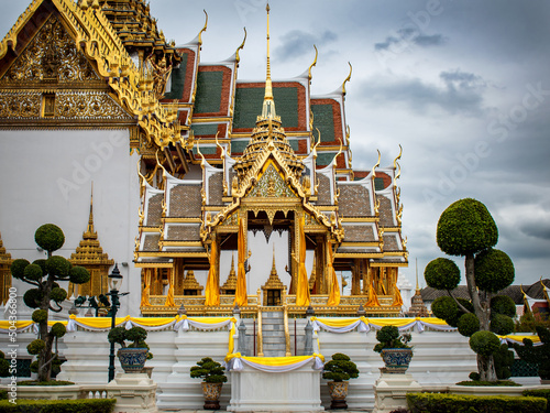 Vistas interiores del Gran Palacio del Reino de Tailandia, en Bangkok photo