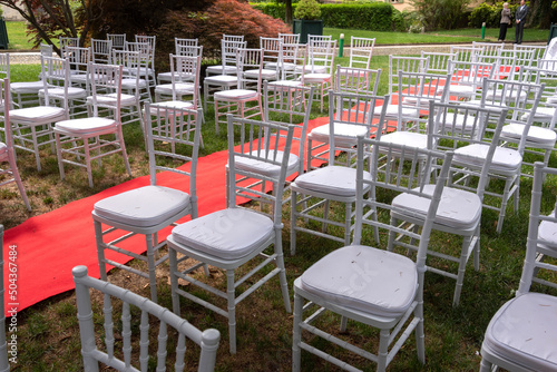 Tableau sur toile places authorized for the celebration of civil marriage outdoors