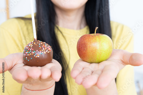choice between sugar and health