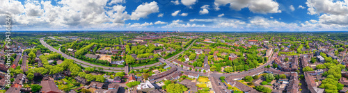 city of duisburg germany aerial 360°