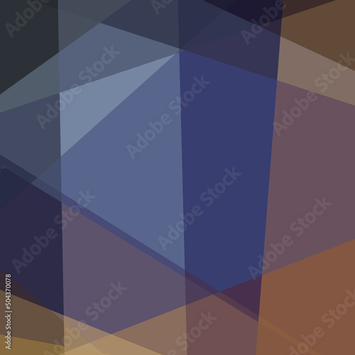 Abstract computational color Polygones background illustration