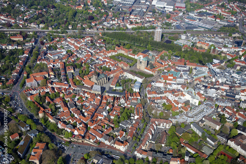 Luftaufnahme Stadt Osnabrück (Niedersachsen)